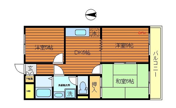 吉祥寺駅 バス15分  天神前下車：停歩3分 2階の物件間取画像